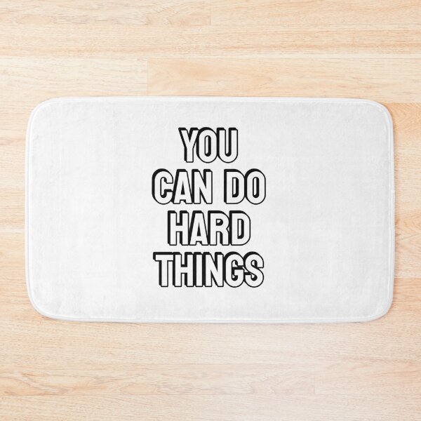 Item preview, You can do hard things  - motivational quote designed and sold by Inspirationmotivation.