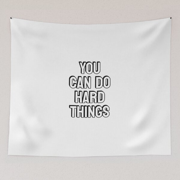 Item preview, You can do hard things  - motivational quote designed and sold by Inspirationmotivation.