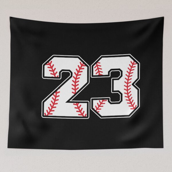 Item preview, Baseball Number 23 designed and sold by gunaone-design.