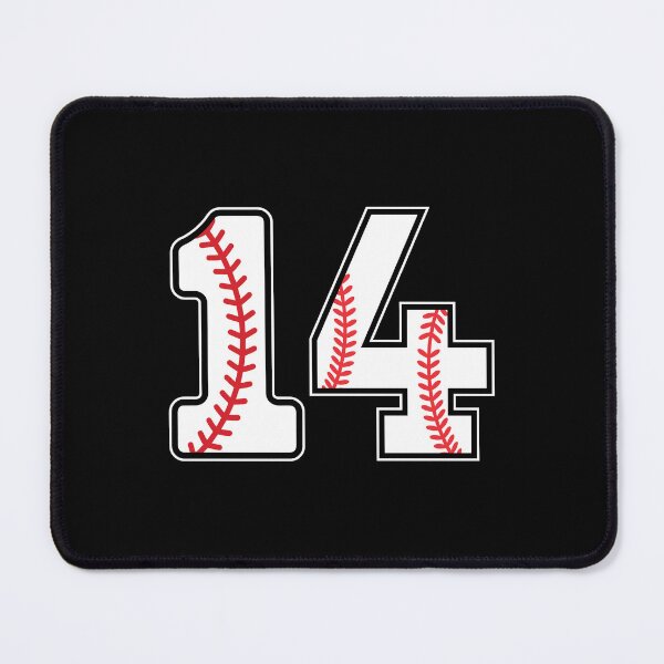 Item preview, Baseball Number 14 designed and sold by gunaone-design.