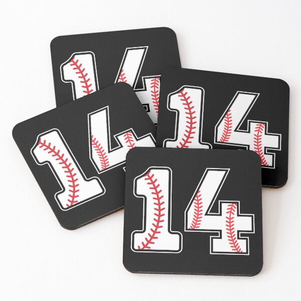 Item preview, Baseball Number 14 designed and sold by gunaone-design.