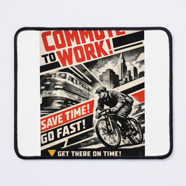 Item preview, Commute to Work – Speed & Efficiency designed and sold by ForeverPrintsOK.