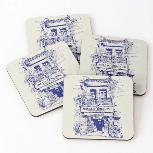 Item preview, The Sunrise Bookstore in Old Quarter Hanoi designed and sold by Lidra Zehcnas.