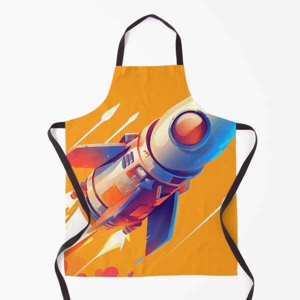 Item preview, A graphic drawing of a vintage space rocket designed and sold by gut2000.