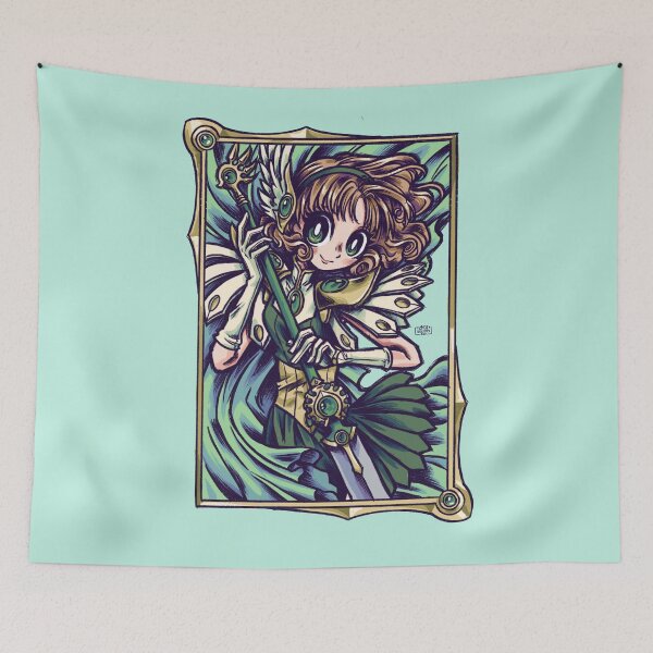 Item preview, Fuu Hououji  Fanart – Magic Knight Rayearth Cute Anime Illustration designed and sold by AngiLaguado.