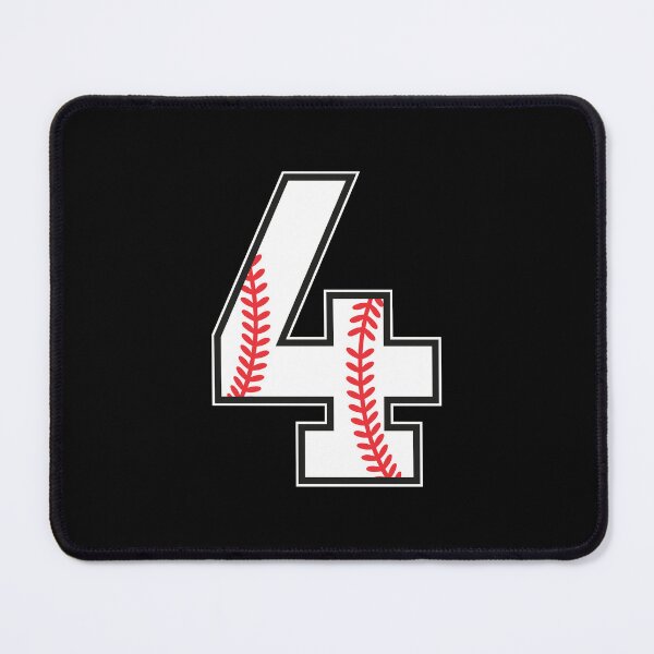 Item preview, Baseball Number 4 designed and sold by gunaone-design.