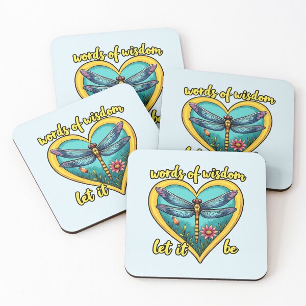 Item preview, Let It Be Dragonfly Glow Special Event Peace Design designed and sold by PriyaMagic.