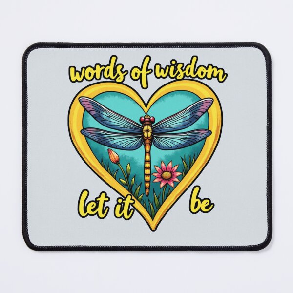 Item preview, Let It Be Dragonfly Glow Special Event Peace Design designed and sold by PriyaMagic.