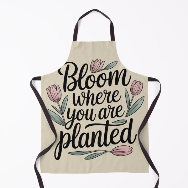 Item preview, Bloom Where You Are Planted Pink Tulip Floral designed and sold by Shanker-studio.
