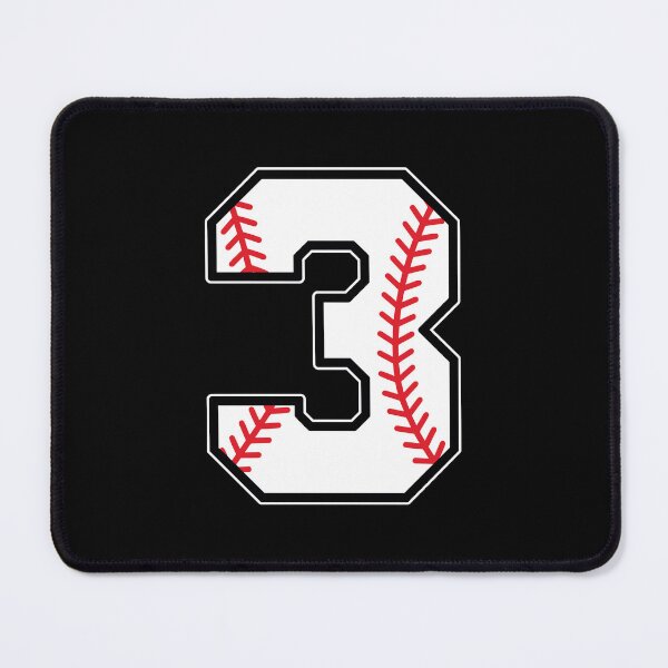 Item preview, Baseball Number 3 designed and sold by gunaone-design.