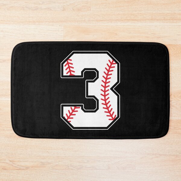 Item preview, Baseball Number 3 designed and sold by gunaone-design.