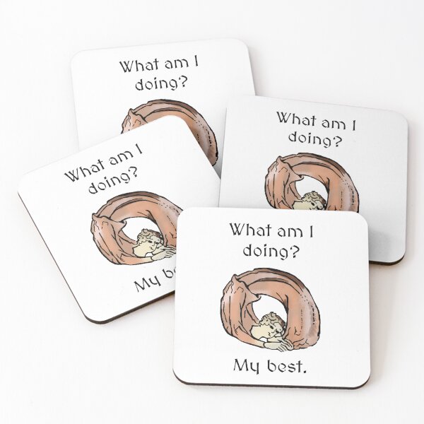 Item preview, What am I doing? My best designed and sold by witchlingart.