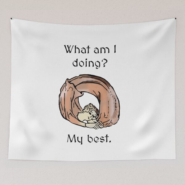 Item preview, What am I doing? My best designed and sold by witchlingart.