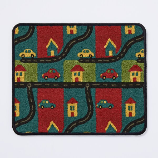 Item preview, Large Color Block Town Map Pattern designed and sold by Piotrek0001.