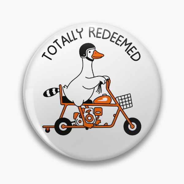 Item preview, Totally Redeemed Funny Goose Ride a Minibike  designed and sold by gunaone-design.