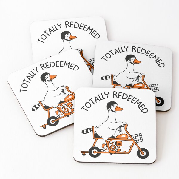Item preview, Totally Redeemed Funny Goose Ride a Minibike  designed and sold by gunaone-design.