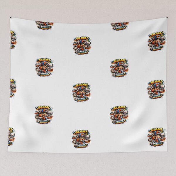 Item preview, Slam Dreamer – Kawaii Graffiti Basketball designed and sold by Joyfulfabric.