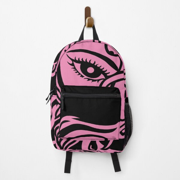 Item preview, Abstract Woman Line Art – Passionate Guarded Black Pink 4 designed and sold by Angela Abstract Art .