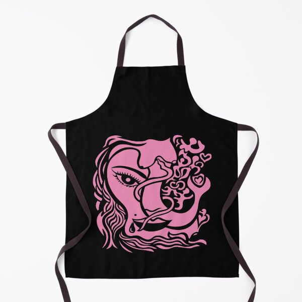 Item preview, Abstract Woman Line Art – Passionate Guarded Black Pink 4 designed and sold by Angela Abstract Art .