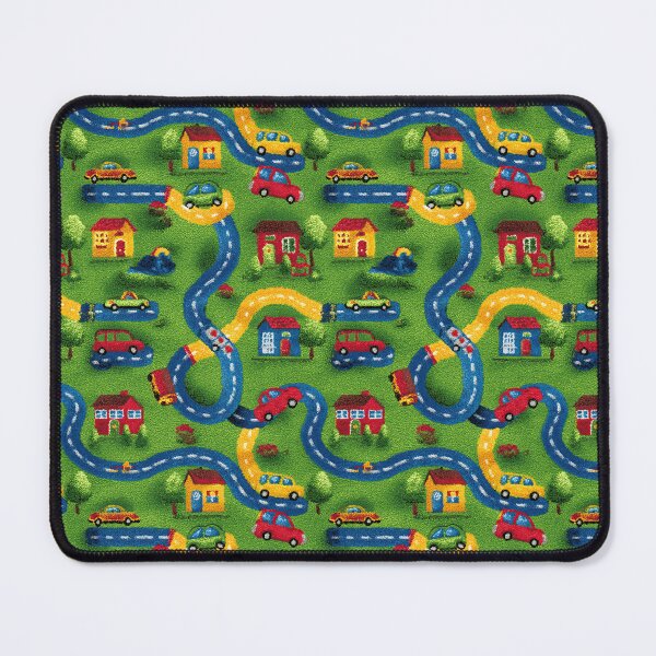 Item preview, Blue Winding Roads Green Town Pattern designed and sold by Piotrek0001.