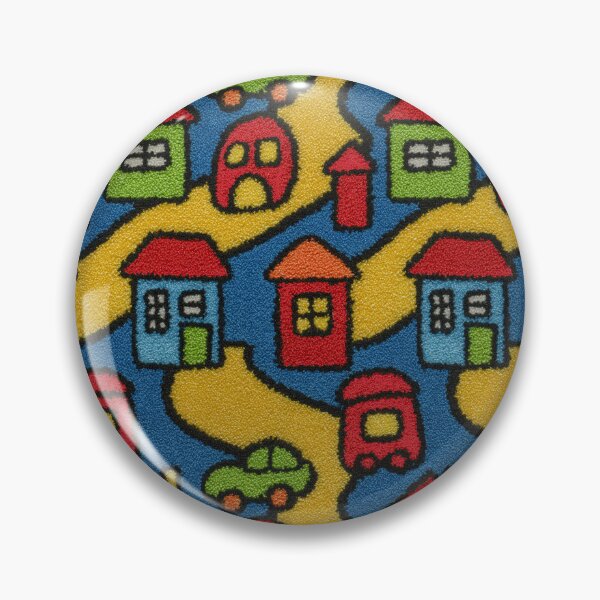 Item preview, Large Colorful House Blocks Town Pattern designed and sold by Piotrek0001.