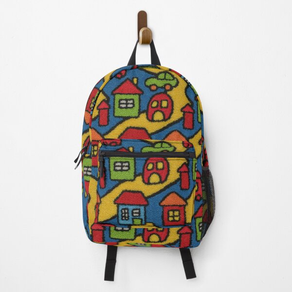 Item preview, Large Colorful House Blocks Town Pattern designed and sold by Piotrek0001.