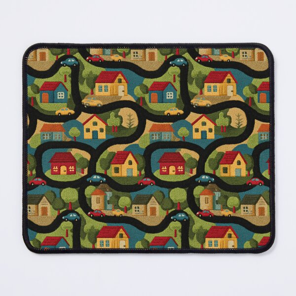 Item preview, Winding Roads Green Hills Village Pattern designed and sold by Piotrek0001.