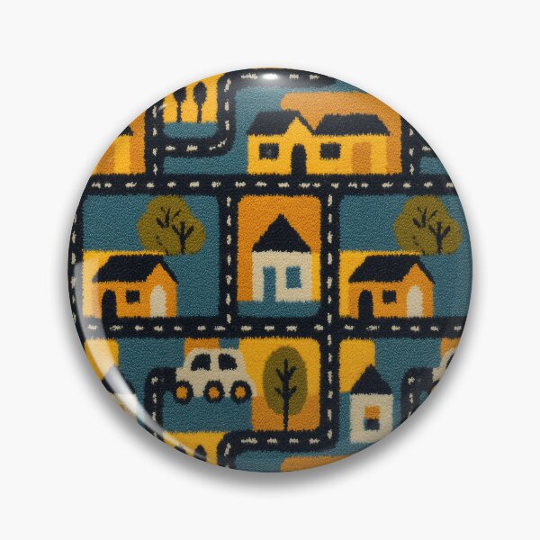 Item preview, Yellow and Black Night City Pattern designed and sold by Piotrek0001.