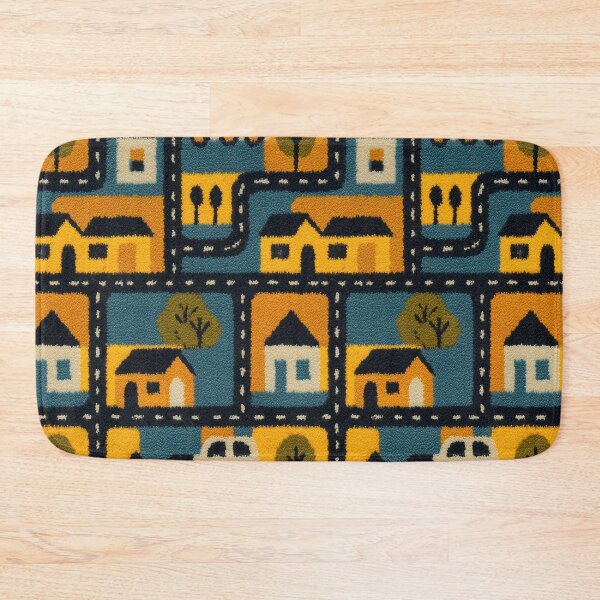 Item preview, Yellow and Black Night City Pattern designed and sold by Piotrek0001.