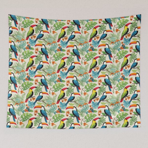Item preview, Tropical Toucan Canopy designed and sold by LMHDesigns.