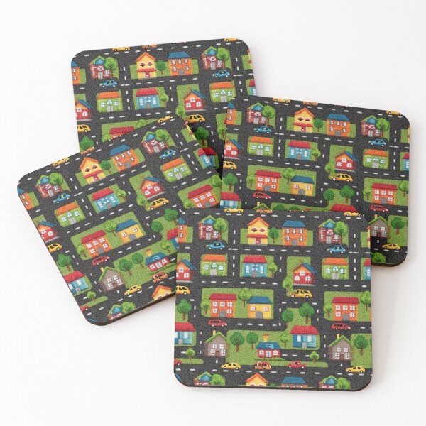 Item preview, Detailed Dark Forest Town Map Pattern designed and sold by Piotrek0001.