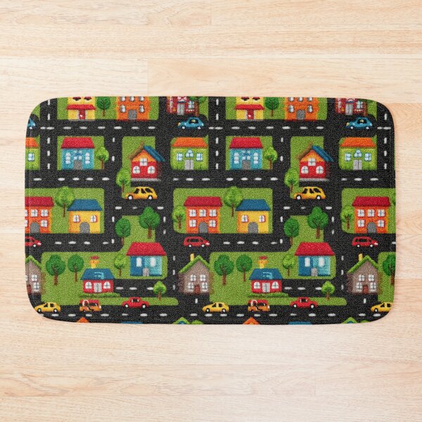 Item preview, Detailed Dark Forest Town Map Pattern designed and sold by Piotrek0001.