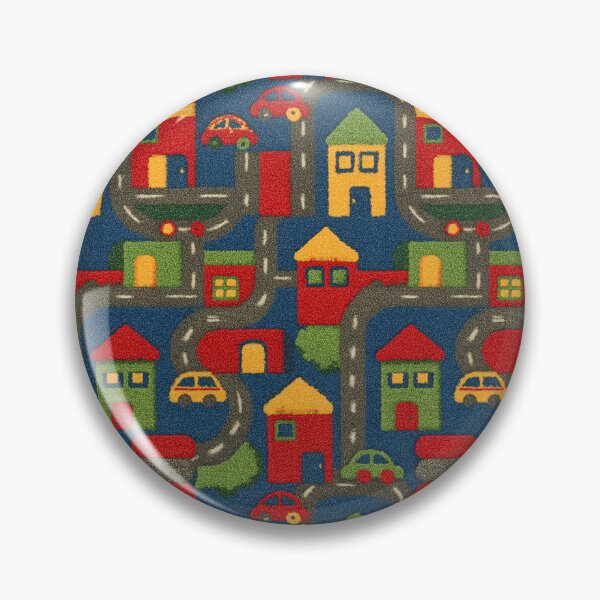 Item preview, Red and Blue Blocky City Pattern designed and sold by Piotrek0001.
