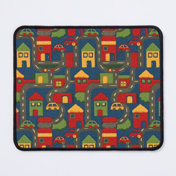 Item preview, Red and Blue Blocky City Pattern designed and sold by Piotrek0001.