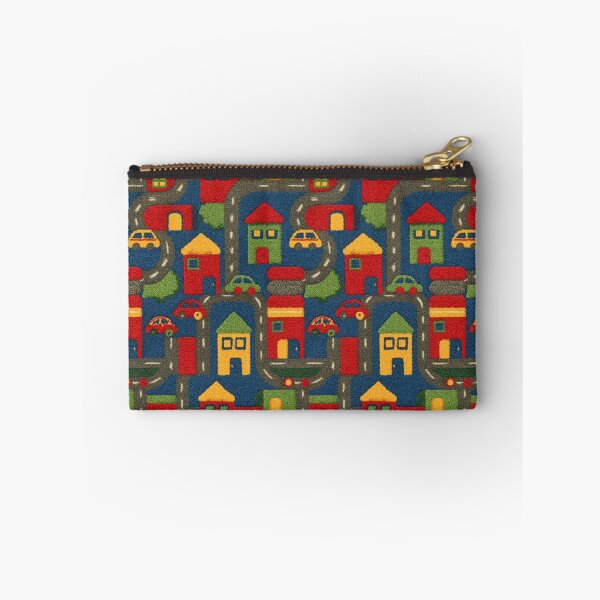 Item preview, Red and Blue Blocky City Pattern designed and sold by Piotrek0001.