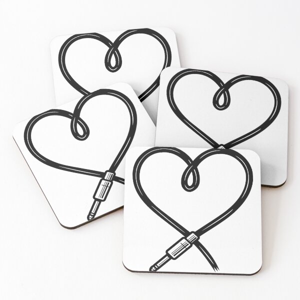 Item preview, Heart Jack – Love for Music Design designed and sold by PeepaPoopaStore.