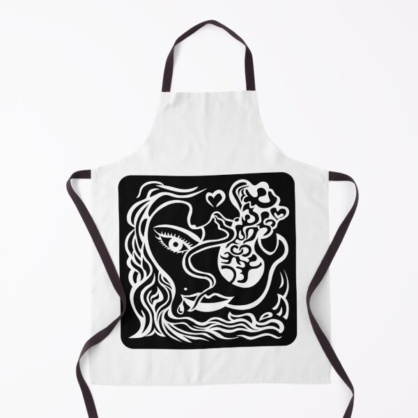 Item preview, Abstract Woman Line Art – Passionate Guarded Black transparent 6 designed and sold by Angela Abstract Art .