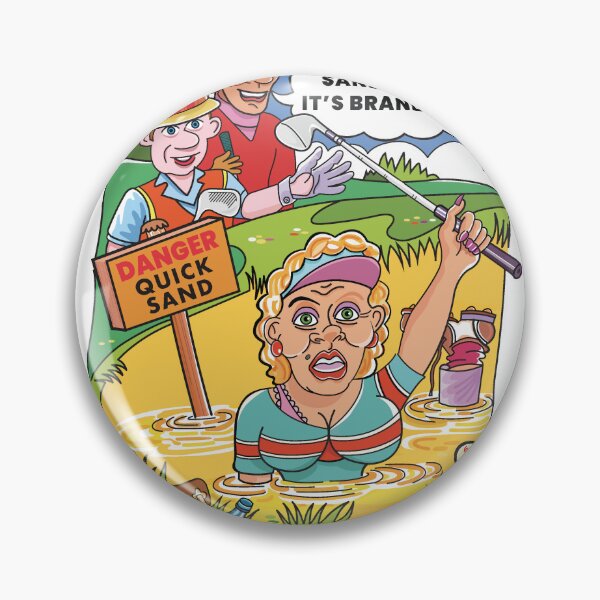 Item preview, Humorous Golfing Cartoon by Robert Hills designed and sold by Robert Hills.