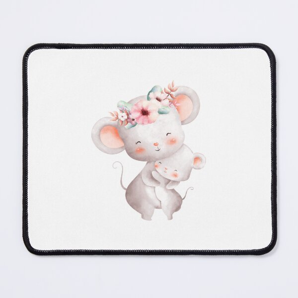 Item preview, Easter Mom and Baby Mice - Adorable Spring Mouse Animal Nature Gift designed and sold by FuzionRaptor.