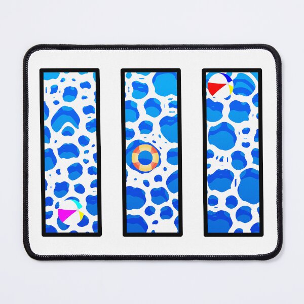 Item preview, Swimming Pool with Floats designed and sold by frutigerdesigns.