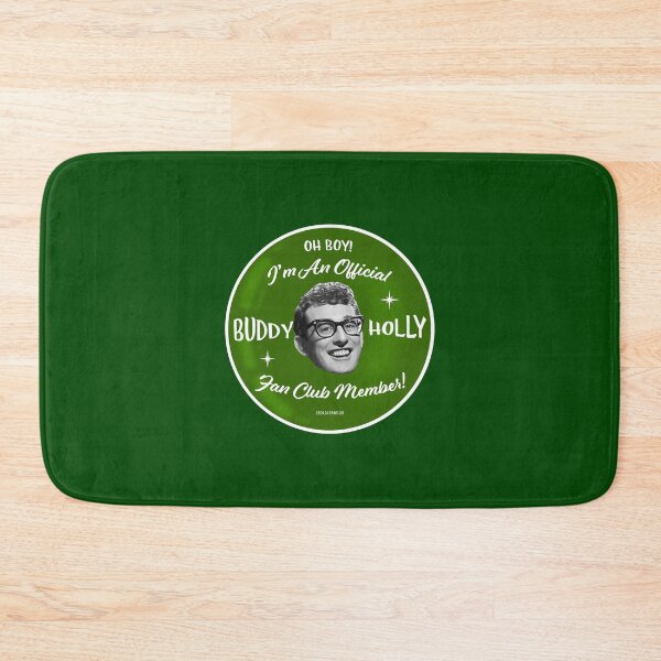 Item preview, Buddy Holly Fan Club Green designed and sold by Normbot2000.