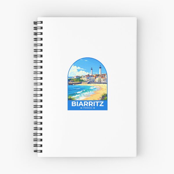 Item preview, Biarritz France Sticjker designed and sold by TulipaGraphics.