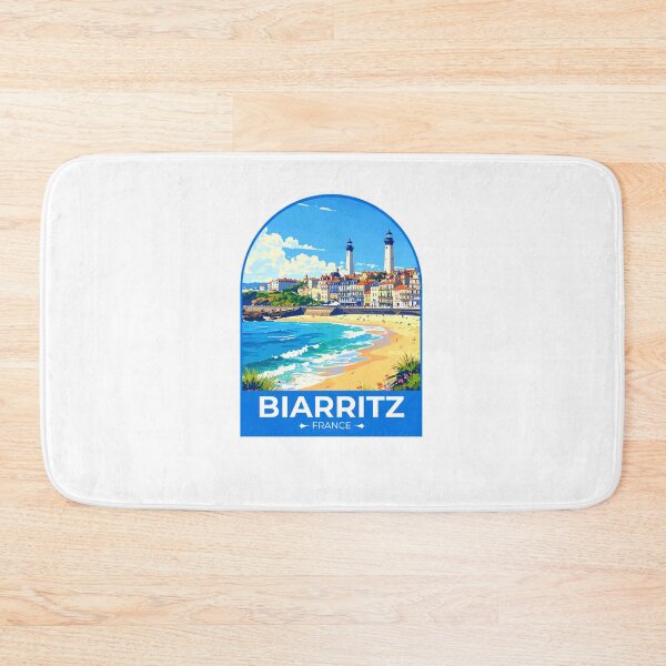 Item preview, Biarritz France Sticjker designed and sold by TulipaGraphics.