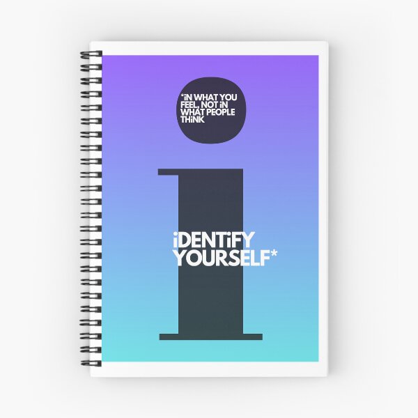 Item preview, Identify Yourself – Empowering Typographic Design | Adulttees | Letter I designed and sold by AdultteesShop.