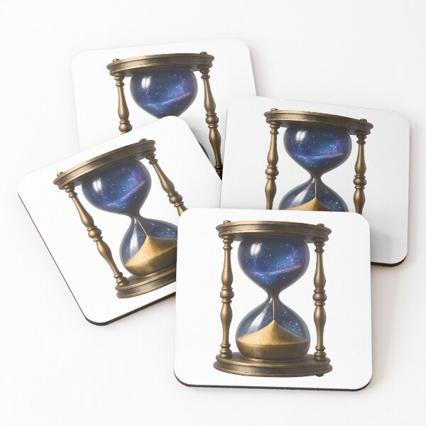 Item preview, Cosmic Hourglass with Golden Sand designed and sold by Yomere.