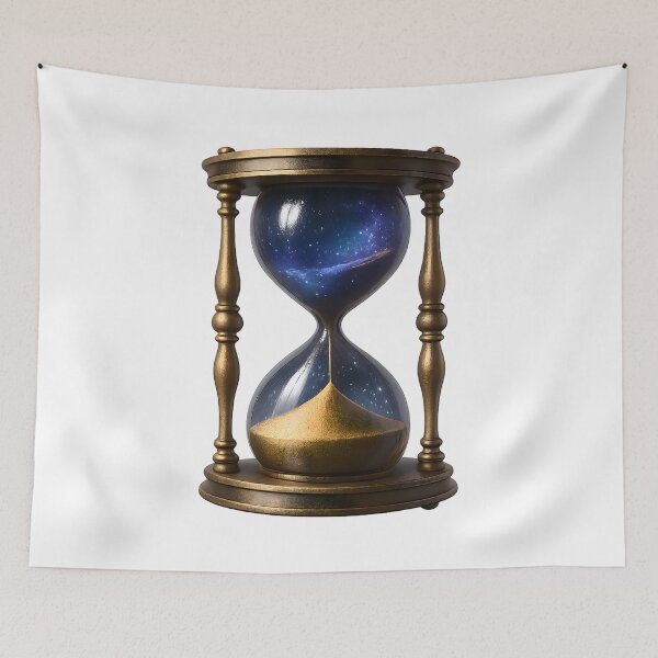 Item preview, Cosmic Hourglass with Golden Sand designed and sold by Yomere.