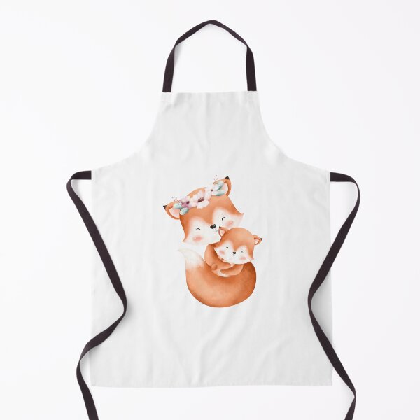 Item preview, Easter Mom and Baby Fox - Adorable Spring Fox Animal Nature Gift designed and sold by FuzionRaptor.