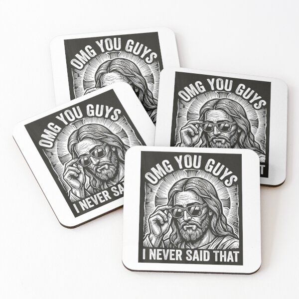 Item preview, OMG You Guys That's Not What I Said - Chistian Jesus meme  designed and sold by NewRedLady.