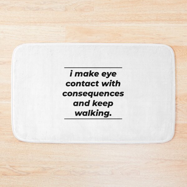 Item preview, Self Degraders: Eye Contact with Consequences designed and sold by Young Design Lab.