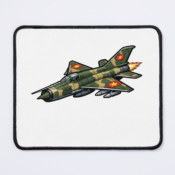 Item preview, MiG-21 Vietnam (No Text) designed and sold by SquishyKitkat.